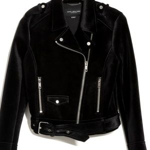SOLD!!!Velvet Moto JacketSOLD!!!!
